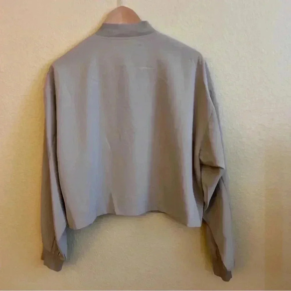 Steve Madden Full Zip Bomber Jacket - Picture 3 of 5